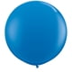 thumbnail image 4 of Globos Qualatex redondos de 13 cm color azul claro perlado, paquete de 100, 4 of 9