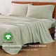 thumbnail image 3 of Juego de sábanas LANE LINEN para cama queen size, 100% algodón orgánico, 3 of 9