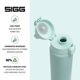 thumbnail image 2 of Botella de agua Sigg Shield ONE Glacier a prueba de fugas 740 ml, 2 of 8