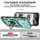 thumbnail image 2 of Estuche GANGXUN para iPhone 16 Pro Max, soporte giratorio 360°, estilo mecánico y magnético, 2 of 5