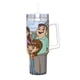 thumbnail image 2 of Vaso Térmico Desmarcar Maya y Miguel con Asa 40 oz, 2 of 6