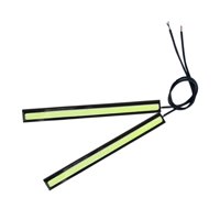 Magideal - Lámpara Para Correr Cob, Iluminación De Conducción De 17Cm Y 12V, Luz Cob Para Bicicleta, Luces De Circulación Diurna Universales Para Motocicletas Rv Luz Azul Hielo