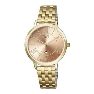 Reloj Analogo Dorado Q&Q A469J008Y