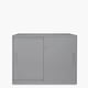 thumbnail image 1 of Gabinete Oficina Medio Metálico con Puertas Gris Claro, 1 of 4
