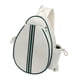 thumbnail image 3 of Bolsa De Tenis Crossbody Racquet De Transporte De Pickleball Almacenamiento De La Raqueta Mochila Blanca B, 3 of 5