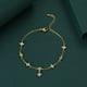 thumbnail image 1 of Luxurious Four-Leaf Clover & Zircon Chain Necklace - Perfect for Women's Choker Accessories, 1 of 5