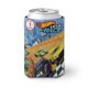 thumbnail image 1 of Hot Wheels Vamos a Correr Funda enfriadora de latas, aislante de bebidas para mantener frías o calientes, funda térmica plegable para latas, portabebidas reutilizable, 1 of 6