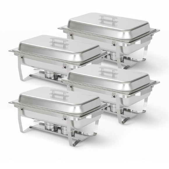 Juego completo de acero inoxidable Chaping Dish Alpha Living, 8 L x 4