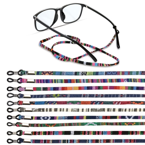 Correa para gafas LOVEWEE, 10 piezas, cordones ajustables de colores