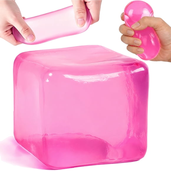 Juguete Antiestrés AUZXMCN Cubo Rosa Sensorial