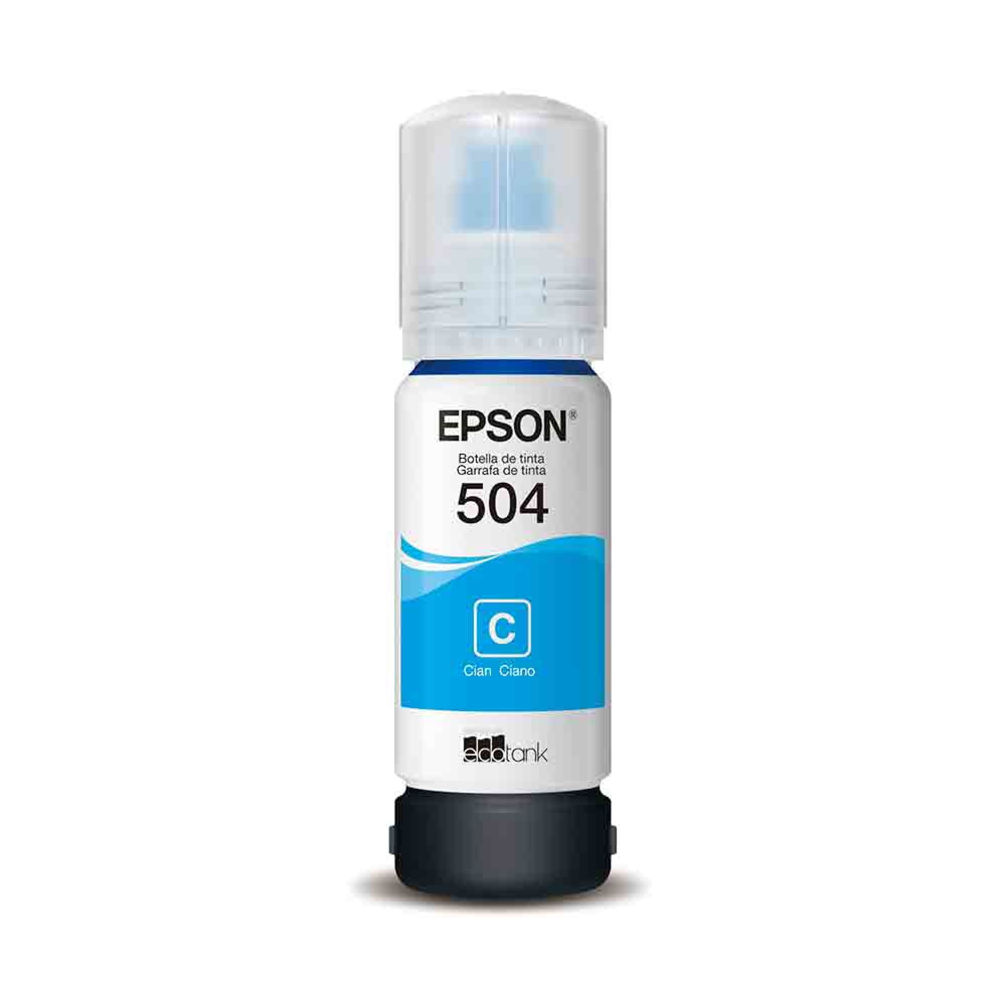 Botella de Tinta Original T504 Cyan
