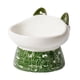 thumbnail image 5 of Cuenco Elevado Para Gatos, Alimentador Inclinado Para Mascotas, Cuenco Portátil Duradero Para Perros Pequeños, Verde, 5 of 5