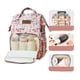 thumbnail image 1 of Mochila Maternal Impermeable Con USB LuBabycas Rosada, 1 of 8