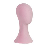 Ioensy - Cabeza De Maniquí Multiusos Para Exhibición De Pelucas, Modelo De Cabeza Para Diadema, Gorra, Peluca, Color Rosa