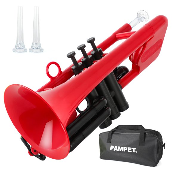 Trompeta PAMPET SEA LION Bb Plástica Roja 508 g
