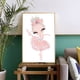 thumbnail image 5 of Póster nórdico de princesa de ballet para guardería, unicornio, arte de pared, pintura en lienzo, cisne, imágenes de pared para habitación infantil., 5 of 5