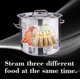 thumbnail image 5 of Vaporizador de Tamales ARC 32QT de Acero Inoxidable con Boquilla 8 Gal, 5 of 7