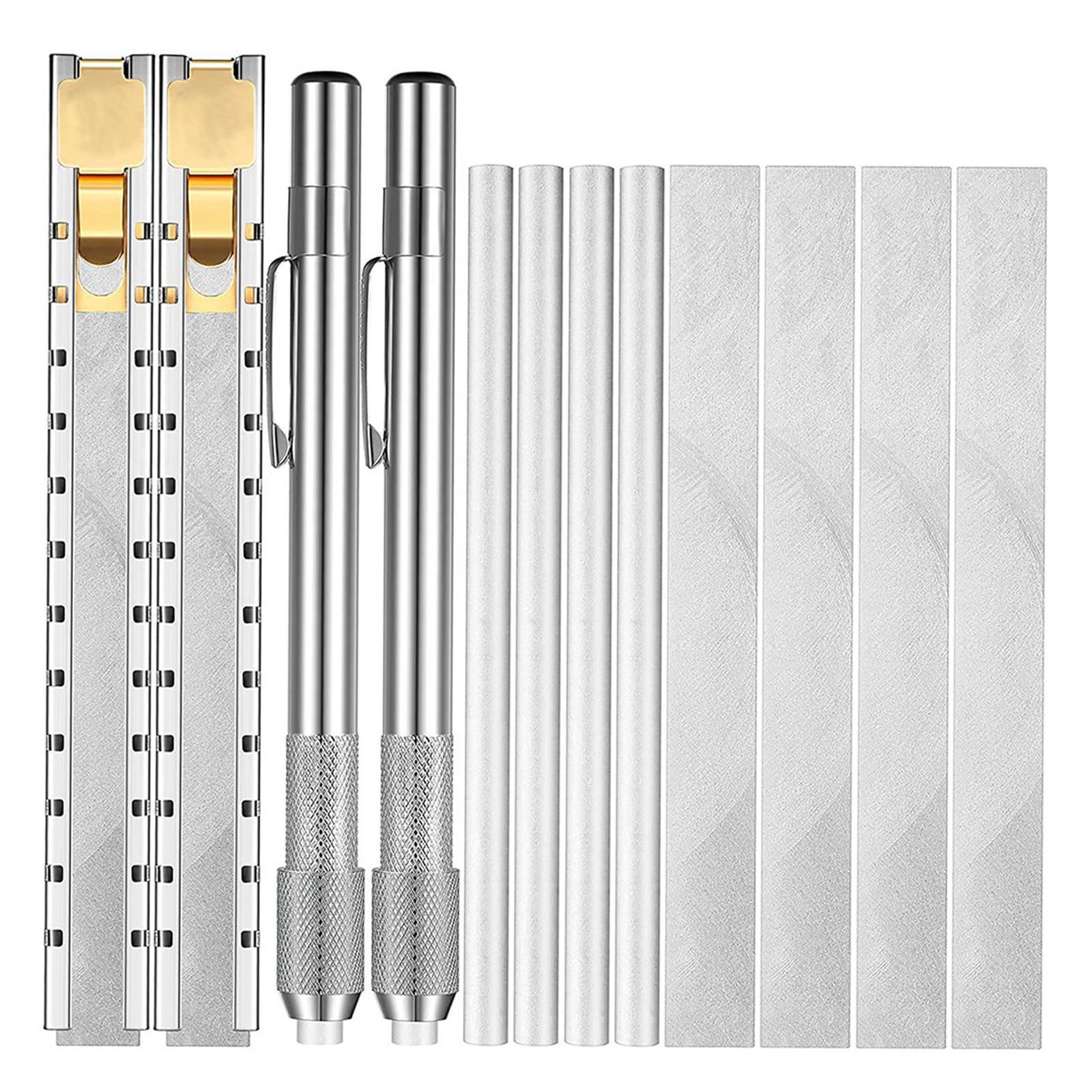 Ioensy - 4 Piezas De Soportes De Esteatita Para Marcar En Acero, Aluminio Y Hierro Fundido