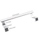 thumbnail image 3 of Upgrade Your Bathroom with Our Modern 1pc Stainless Steel Toilet Towel Rack - Punch Free Wall Mounted with No More Handle Issues, 3 of 4