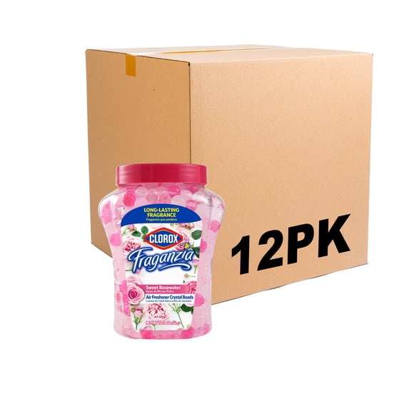Ambientador Clorox 340 ml Rosa de Agua Dulce, 12 uds