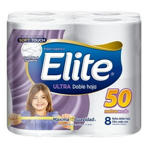 Elite - Papel Higiénico Doble Hoja Ultra 50 M