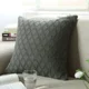thumbnail image 1 of Funda Para Cojin 45x45cm Estilo Nordico Scandi Diamond 100% Algodon Larentia Verde Oscuro, 1 of 4