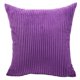 thumbnail image 3 of Funda De Almohada De Pana De Color Sólido Funda De Cojín De Sofá Cuadrado Morado, 3 of 5