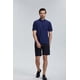 thumbnail image 4 of Polera Piqué Azul, 4 of 5