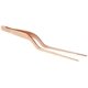 thumbnail image 2 of Pinza para emplatar Mercer Culinary 16 cm Rosa Oro con diseño offset, 2 of 3