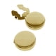 thumbnail image 5 of Gemelos Redondos Para Hombre, Fundas Para Botones, Traje De Negocios, 2 Piezas, Regalo Para Hombre, Dorado, 5 of 5