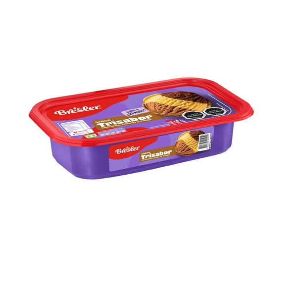 Helado Trisabor Chocolate, Lúcuma y Manjar Cassata, 1.8 L