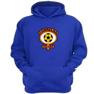 Genérico - Polerón Canguro Cobreloa Azul Talla S Unisex