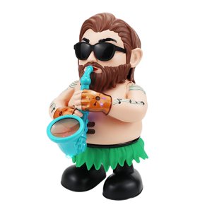 Magideal - Juguetes De Saxofonista De Baile Eléctrico, Con Música De Baile, Juguete De Aprendizaje De Muñeca Eléctrica Para Niños De 3 A 6 Años, Niñas Y Niños