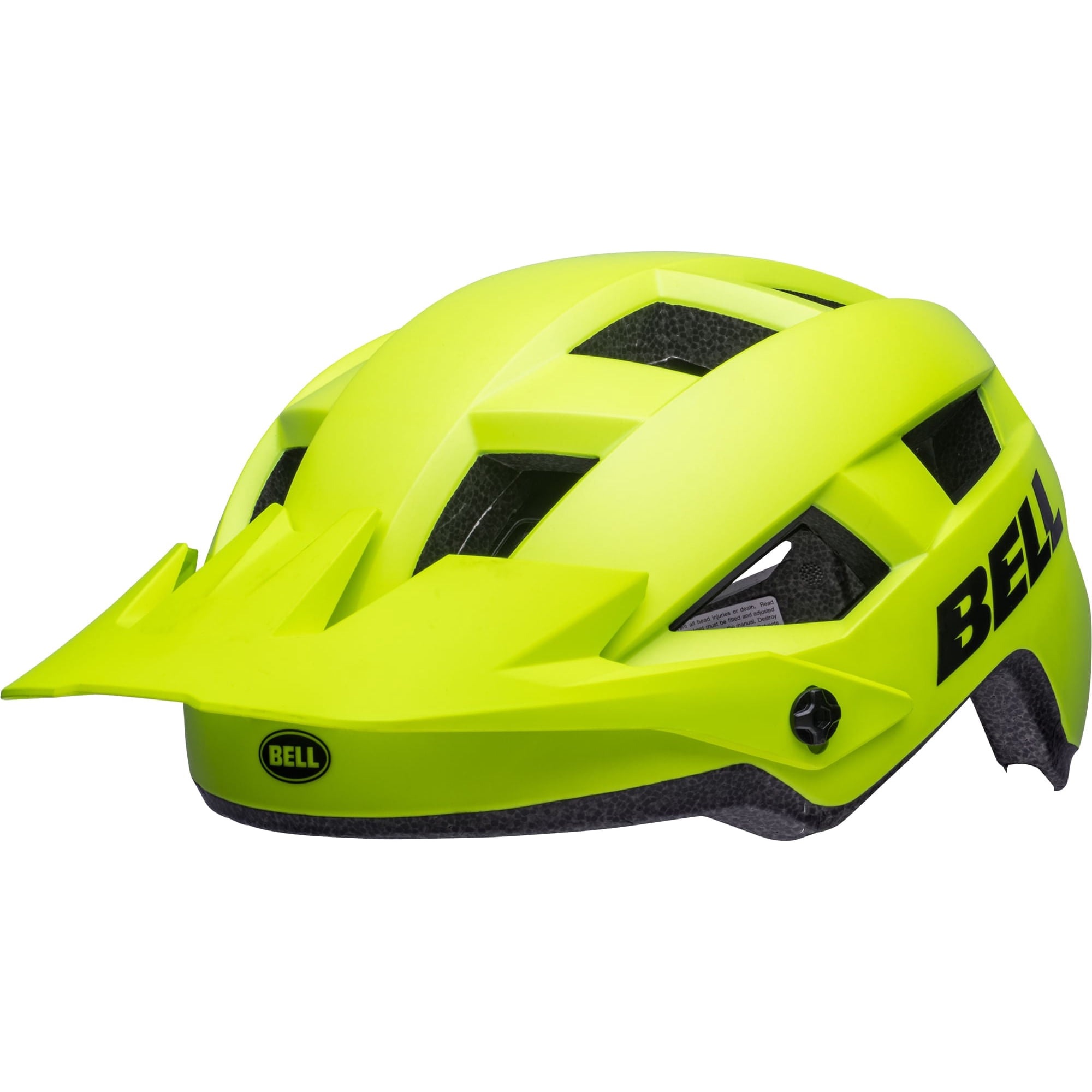 Bell - Casco Ciclismo Niño Spark 2 Neg/am/fluor