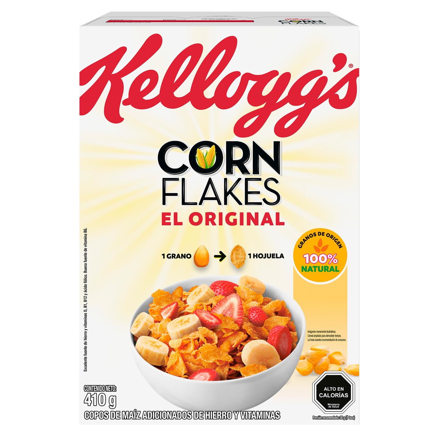 Cereal Corn Flakes 410 g Kelloggs