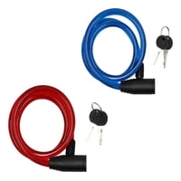 Genérico - Candado De Bicicleta Cable De Bloqueo Antirrobo Cerradura