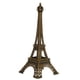 thumbnail image 3 of Retro Aleación De Bronce Tono París Torre Eiffel Estatua Estatua Estatua 25cm, 3 of 3
