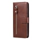 thumbnail image 1 of Funda con Cremallera para Samsung Galaxy S22 Plus 5G, Carcasa Cartera de Cuero PU con Soporte y Tarjetero, 1 of 6