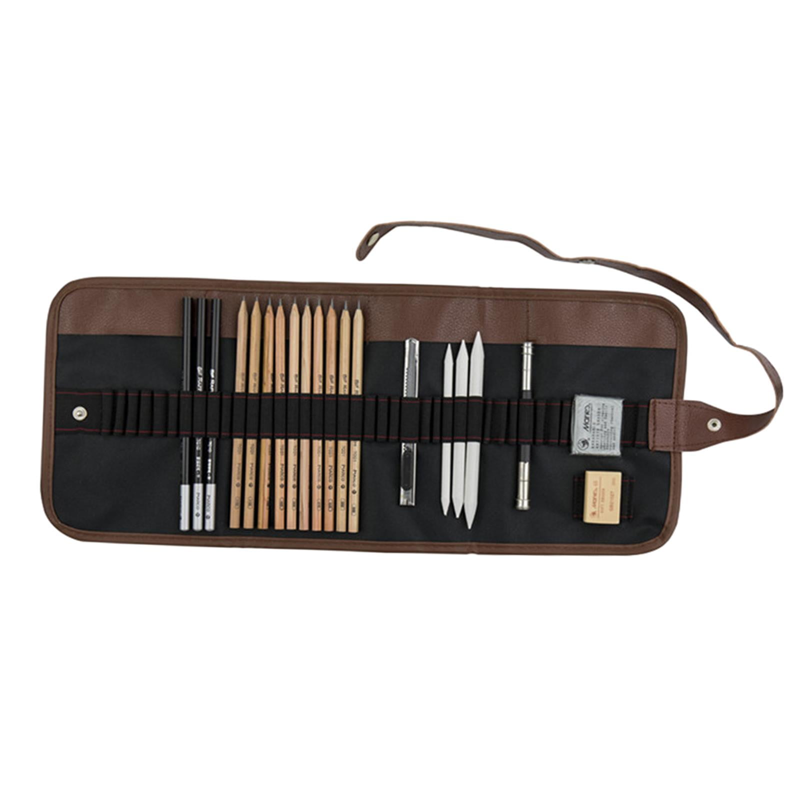 Magideal - Juego De Lápices Artísticos Para Dibujar Para Adultos, Juegos De Lápices De Dibujo, Juego De Lápices De Dibujo Para Herramientas De Pintura, Principia 21 Piezas