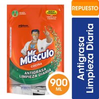Limpiador Antigrasa Líquido Doypack 900 Ml Mr. Músculo