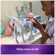 thumbnail image 4 of Unicornio de juguete Unicorn Academy Glacier de 28 cm con silla, 4 of 9