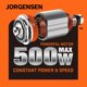 thumbnail image 2 of Herramienta oscilante JORGENSEN 4A 7 de velocidad variable con 16 cuchillas, 2 of 3