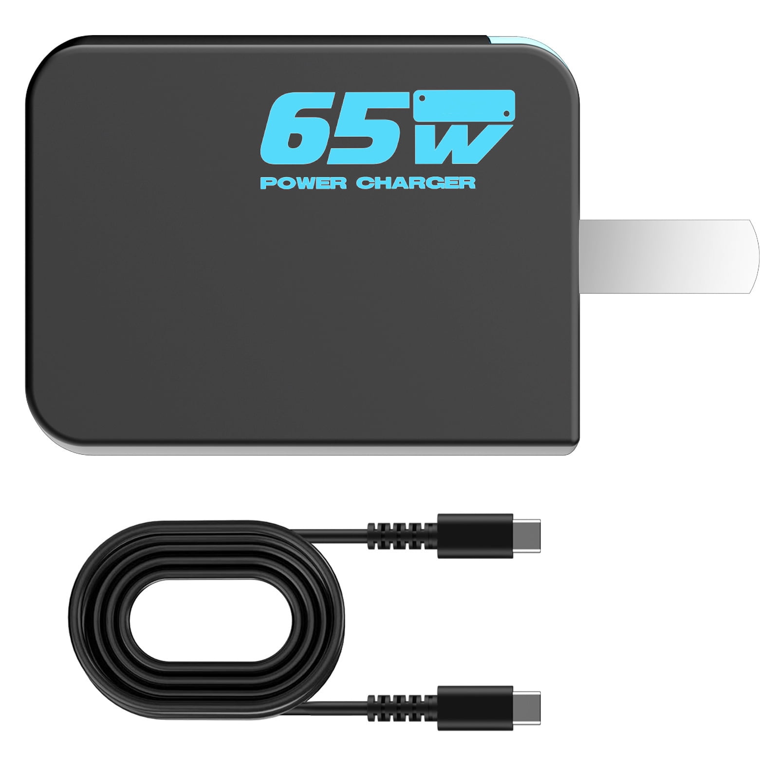 Genérico - Cargador Rápido De 65w Compatible Con Nintendo Switch 2 Y Adaptador De Corriente Para Switch Oled
