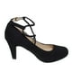 thumbnail image 4 of Zapato Negro Vía Franca, 4 of 5