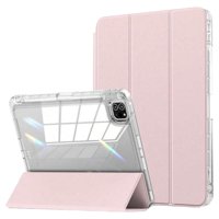 Mar Cases - Carcasa Smart Cover Clear Para Ipad Air 11 M3 2025 Rosado