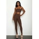 thumbnail image 5 of Conjunto De Top De Tubo Y Leggings Acanalados, 5 of 5