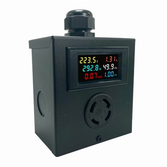 Kit Medidor Eléctrico Buysforlife L14-30 120-240V LCD