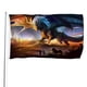 thumbnail image 1 of Dragón Bandera impresa con temática, regalo perfecto para fanáticos, amigos y familiares, y adecuada para actividades al aire libre e interiores, decoraciones de fiesta. 60*90CM, 1 of 6