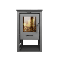 Alcazar - Estufa A Leña Patagonia 380 Gris