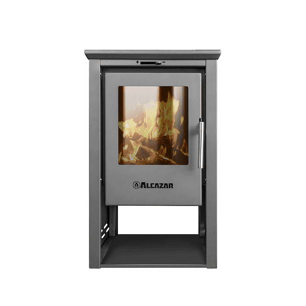 Alcazar - Estufa A Leña Patagonia 380 Gris